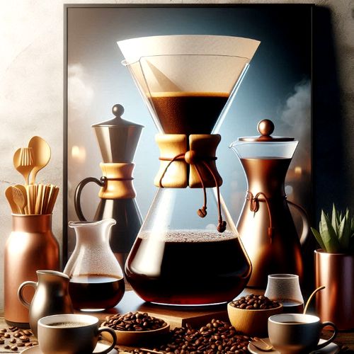 قهوه دمی کمکس (Chemex) | طرز تهیه و روش های دم آوری