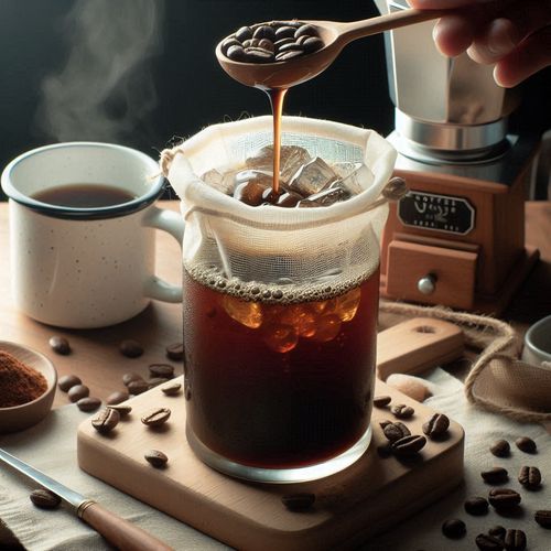 روش چای کیسه‌ای قهوه (Coffee Bag Method) – تمیز و بدون نیاز به فیلتر