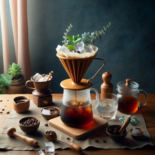 روش آیس دریپ خانگی (DIY Ice Drip Cold Brew)