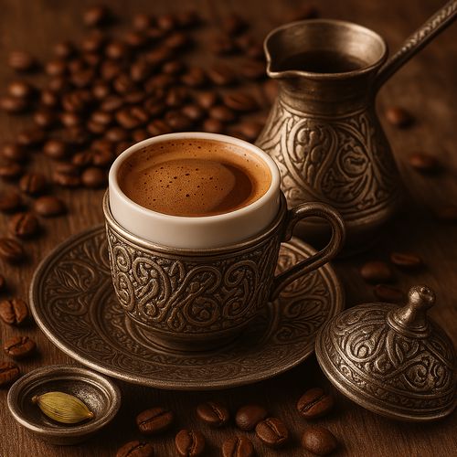 طرز تهیه قهوه ترک [به روش حرفه ای و کامل] + ویدیو